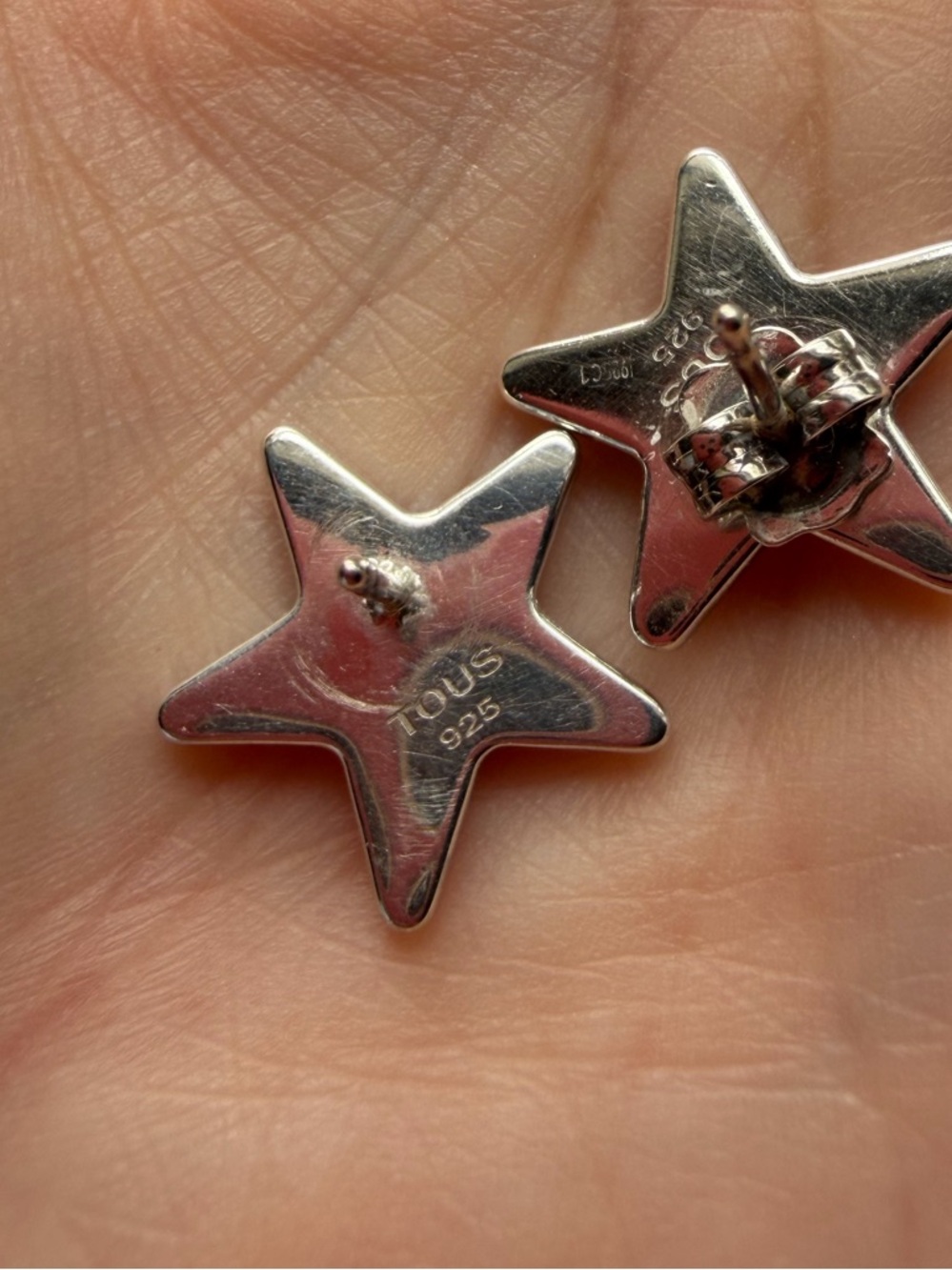 Tous .925 sterling silver star studs earrings - Picture 2 of 5